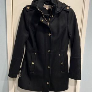 Michael Kors Black Coat Size XS